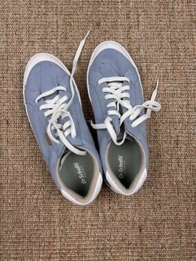 👟 Dr. Scholl's Canvas Platform Sneakers | 9M | Blue